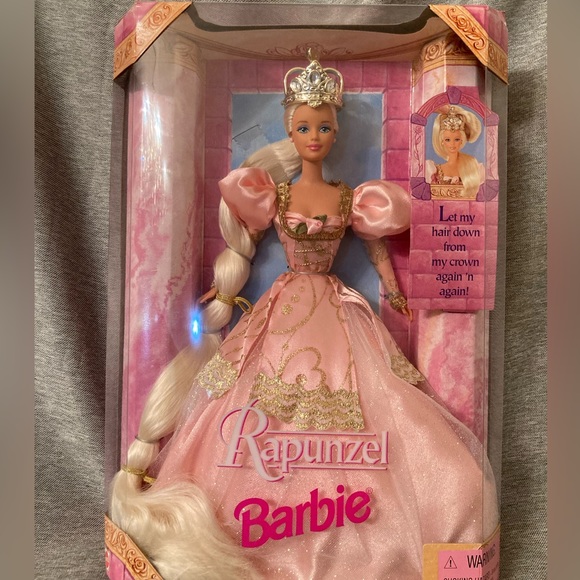 Barbie Other - 1997 Rapunzel Princess Mattel Fairytale In Box Fashion Doll